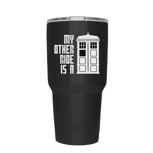 Doctor Who Inspired 30 OZ Stainless Steel Engraved Tumbler Christmas Gift